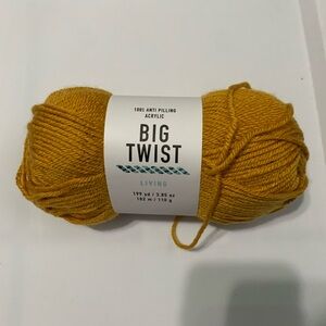 Big Twist Living Yarn in Mustard